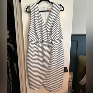 Hutch Faux Wrap Dress 1X